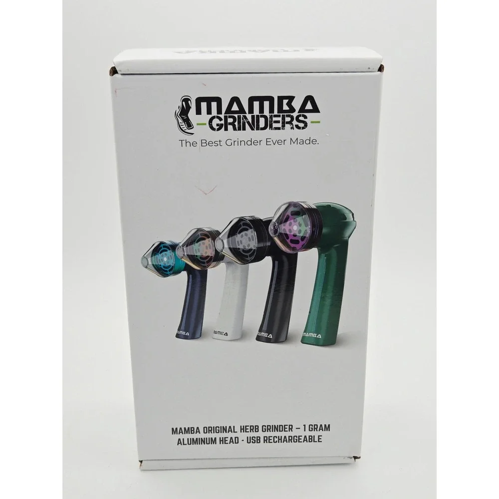 Mamba Grinders Original Electric Herb Grinder 1 Gram Aluminum USB Rechargeable